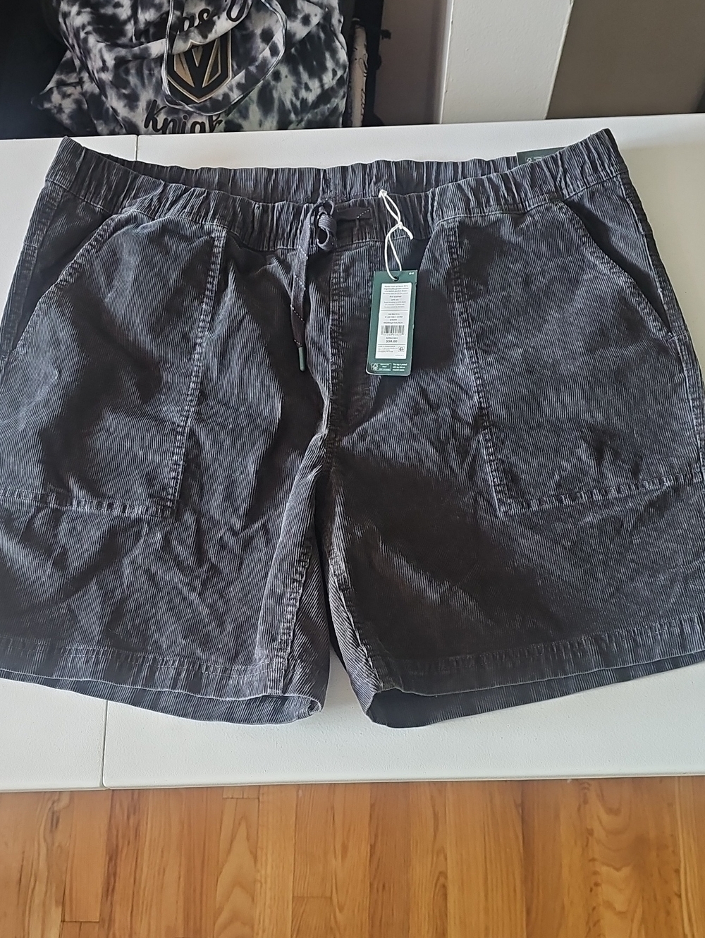 Alpine Design Men's Charcoal Drawstring Shorts